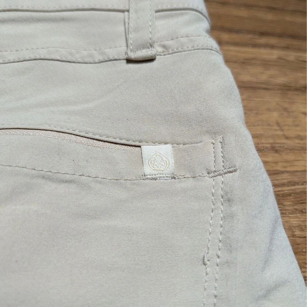 Tasc Pants Mens 30x30(32x27) Straight Fit Khaki Performance Bamboo Golf Stretch